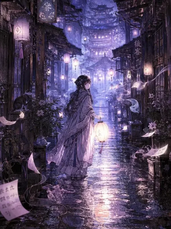 提灯夜行 - 樱花动漫里番漫画连载封面